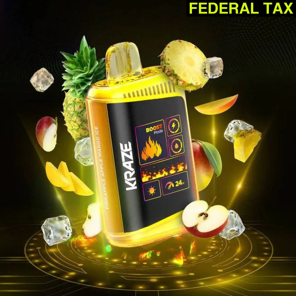 Kraze-HD-MEGA-PineappleAppleMango